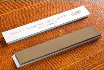 Брусок Алмазный EXPERT 150x25x3мм, 14/10, фенолформальдегидная связка EXD13, на алюминиевом бланке