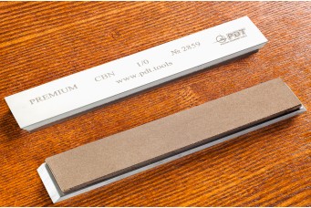 Брусок Эльборовый PREMIUM 150x25x3мм, 1/0, медно-оловянная связка M1002, на алюминиевом бланке