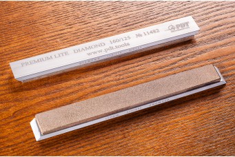 Брусок Алмазный PREMIUM LITE 150x17x3мм, 160/125, медно-оловянная связка MD003, на алюминиевом бланке