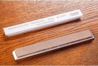 Брусок Алмазный PREMIUM LITE 150x17x3мм, 80/63, медно-оловянная связка MD003, на алюминиевом бланке